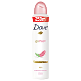 Deodorant spray Dove Go Fresh Pomegranate & Lemon, 250 ml