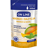 Rezerva sapun lichid cu mango si busuioc On Line, 500ml