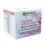 Gel-crema Garnier Skin Naturals Hyaluronic Rose pentru netezire si iluminare, 50 ml