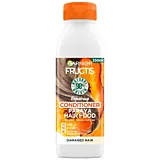 Balsam de par Garnier Fructis Hair Food Papaya, pentru parul deteriorat, 350 ml