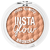Pudra bronzanta Miss Sporty Insta Glow 001, 6.5 g