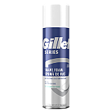 Spuma de ras Gillette Series revitalizanta cu Ceai Verde, 250 ml