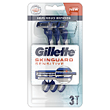 Aparat de ras Gillette Skinguard Sensitive de unica folosinta, 3 buc