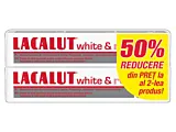 Pasta de dinti Lacalut White&Repair  1+1-50%