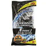 Aparat de ras Wilkinson Xtreme3 Black Edition 3 lame, 6 bucati