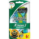 Aparat de ras unica folosinta Wilkinson Xtreme 3 Sensitive Comfort Flexible 3 lame, 6 bucati
