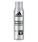 Deodorant spray antiperspirant Adidas Male Pro Invisible, 150 ml