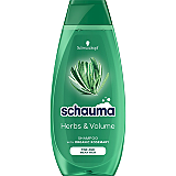 Sampon Schauma Herbs & Volume cu extract de rozmarin organic 400 ml