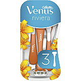 Aparate de ras de unica folosinta Gillette Venus Riviera, 3 buc