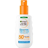 Spray de corp pentru adulti Garnier Ambre Solaire Sensitive Advanced SPF 50+, 150 ml