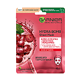 Masca servetel Garnier Skin Naturals hidratanta cu extract de seminte de struguri, 28 g