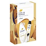 Set cadou Dove:Gel de dus Dove Nourishing Silk 250ml + deodorant Dove Invisible Dry 150ml