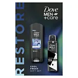 Set cadou Dove Men +Care Cool Fresh:Gel de dus Dove Men +Care Cool Fresh 250ml + deodorant Dove Men +Care Invisible Dry 150ml