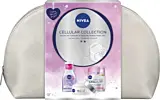 Set cadou Nivea Cellular Collection:crema de zi Hyaluron Filler FPS15 50 ml + mini apa micelara pentru ten sensibil, 100 ml