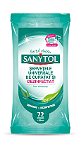 Servetele multisuprafete dezinfectant Sanytol Eucalpit 24buc