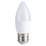 Bec LED Novelite, forma lumanare, E27, 3000 K, 5 W