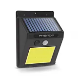 Reflector solar cu senzor de miscare montabil pe perete si 3 LED-uri COB rotative Phenom