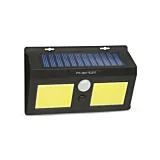 Reflector solar cu senzor de miscare pentru perete si 3 LED-uri COB rotative Phenom