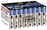 Set 32 baterii alcaline Carrefour I-TECH AAA