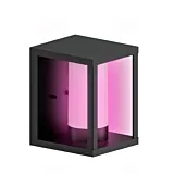 Felinar inteligent pentru exterior Calex, RGB CCT, 380 lm, 4 W, Negru