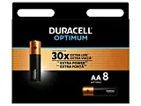 Set 8 baterii AA Duracell Optimum
