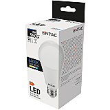 Bec LED glob Entac, E27, 10 W (69 W), 950 lm, 6400 K, Alb rece