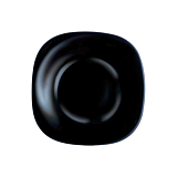 Farfurie adanca 21 cm Opal Carine, negru, Luminarc