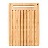 Tocator pentru taiat paine Functional Form Fiskars, lemn de bambus, Bej
