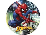 Set 8 farfurii Procos Spiderman, carton, 23 cm, Multicolor