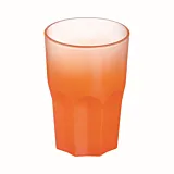 Pahar longdrink Luminarc Summer Pop Mandarine, sticla, 400 ml, Portocaliu