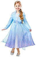 Costum Halloween Elsa Frozen, marime 5-6 ani, Multicolor