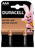 Set x 2 baterii Duracell AAA LR03