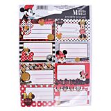 Set 40 etichete scolare Minnie Mouse, Multicolor