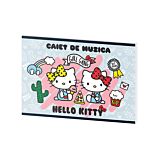 Caiet muzica Hello Kitty Pigna, 17x24 cm, 24 file