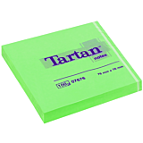 Notite Tartan neon 76x76 mm