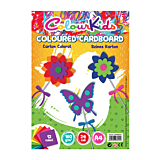 Carton colorat Colour Kids A4 160 gr x 24 coli , 12 culori