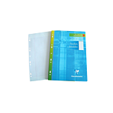 Foi albe simple multiperforate 90g/mp, 100 foi, Clairefontaine