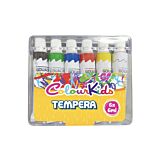 Set 6 tempera Colour Kids, 6 ml, Multicolor