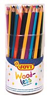 Set 7 creioane colorate Jovi Woodless, lemn, Multicolor