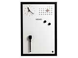 Ceas Memo-Whiteboard magnetic Bi-Silque, 30 x 45 cm