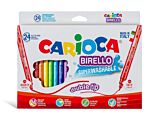 Set 24 carioci Carioca Birello, Multicolor
