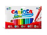 Set 18 carioci Carioca Jumbo, Multicolor