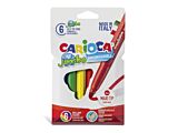 Set 6 carioci Carioca Jumbo, Multicolor