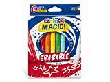 Set 9 carioci Color Erasable si 1 marker Magink Magic Erasable, Multicolor