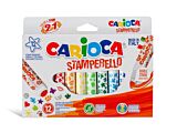 Set 12 carioci Carioca Stamperello, Multicolor