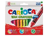 Set 12 creioane cerate Maxi, Multicolor
