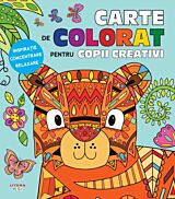 Carte de colorat pentru copii creativi