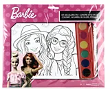 Kit de colorat A4 Barbie, 13 piese