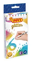 Set 8 carioci Jovi Glitter, PVC, Multicolor