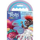 Set de colorat Trolls 2 cu 64 de sabloane